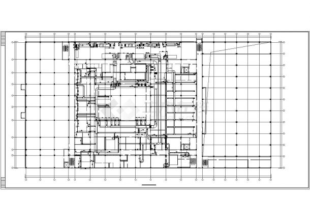 多层制剂车间中央空调设计CAD图纸-图二