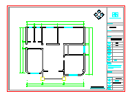 水东别墅装饰装修设计CAD全套图-图一