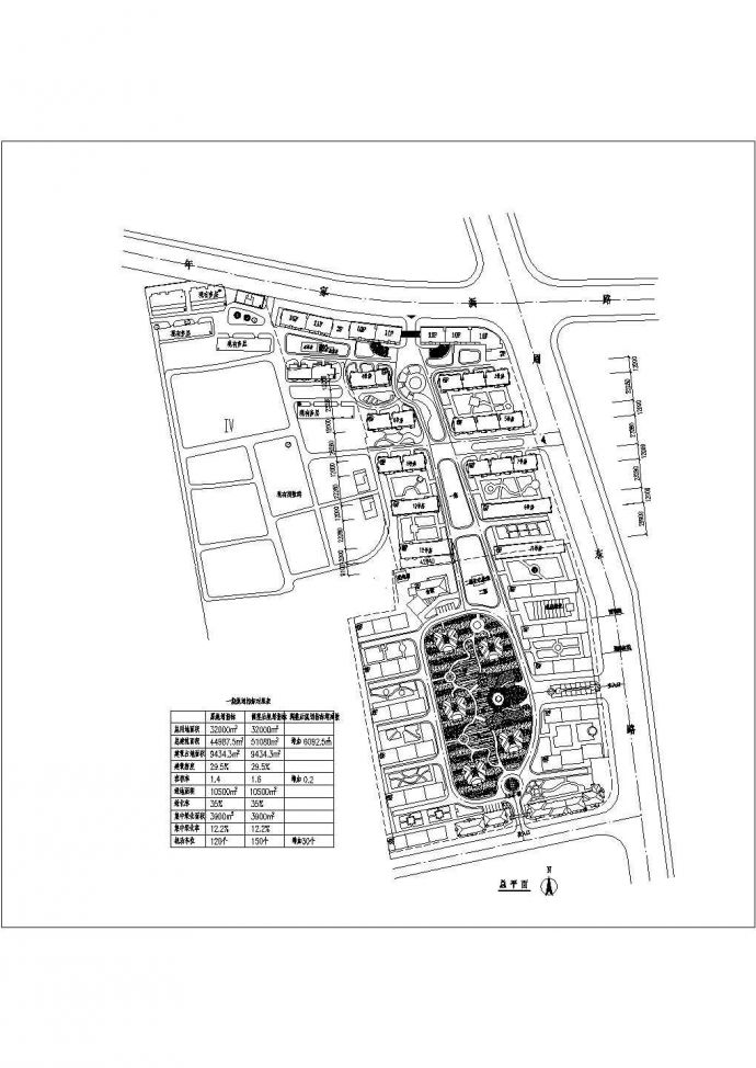 32000平米小区规划设计图_图1