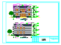 二层乡村别墅建筑结构水电设计施工图纸_图1