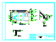 二层乡村别墅建筑结构水电设计施工图纸-图二