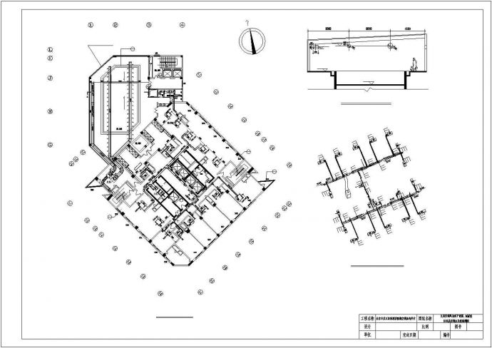 北京市某3万平米15层框架结构大酒店全套暖通空调系统设计CAD图纸_图1