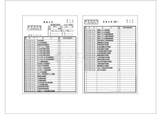 某600MW大型发电厂电气初步设计cad全套施工图44张（含详细设计说明及计算说明）-图一