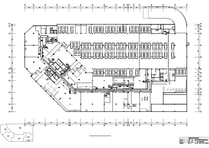 北京市东城区某7层框架结构大酒店内部空调系统设计CAD图纸_图1