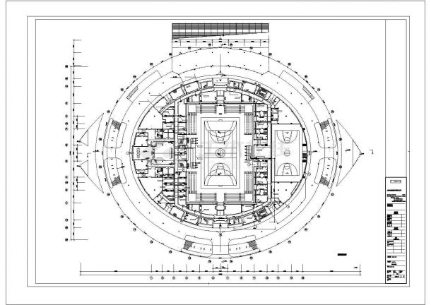 某多层体育馆网综合布线系统CAD图纸-图二