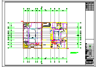 湖南窨子屋改造项目电气cad设计图纸-图二