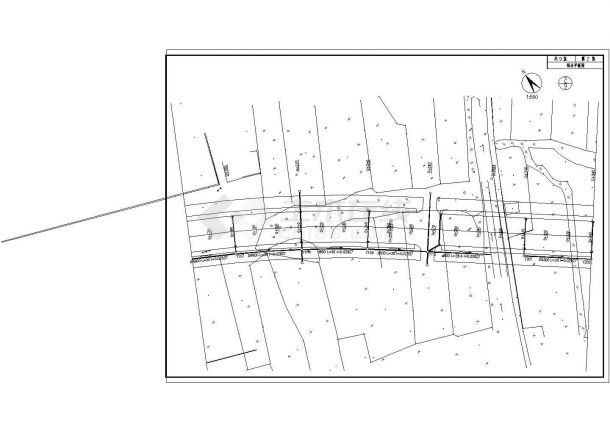 [福建]某地市政工程全套给排水及管线施工设计cad图纸-图一