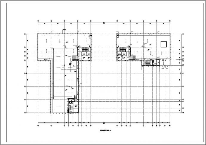 兰州市某沿街24层框架结构商业办公楼给排水系统设计CAD图纸_图1