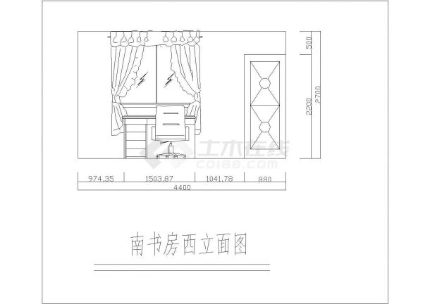 慈溪市新坪村3层砖混结构乡村别墅平立面设计CAD图纸（含夹层）-图二