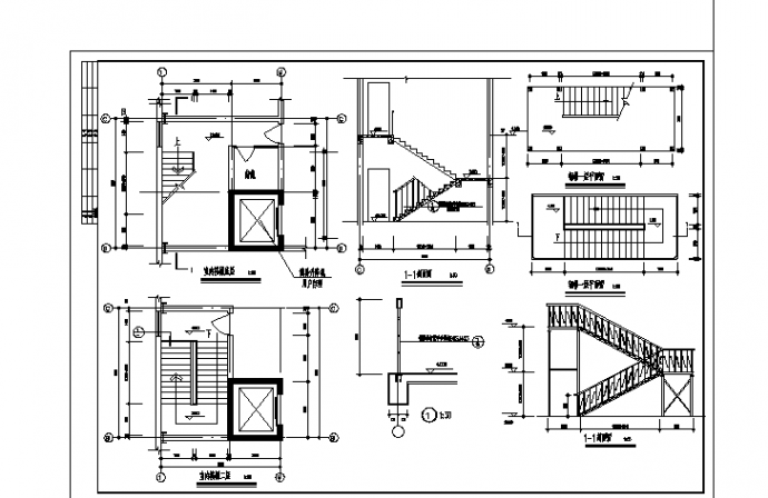 厂房设计_2套单层饼干生产厂房建筑设计施工cad图纸_图1