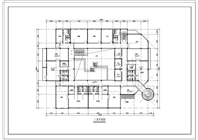 9班：3层幼儿园+社区服务中心建筑方案cad设计图_图1