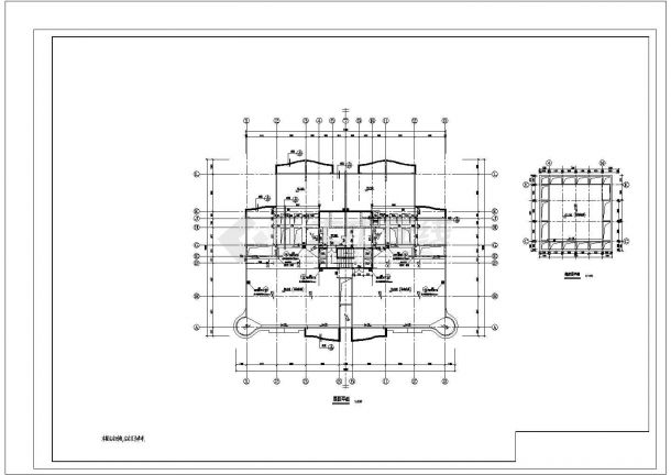 浙江高层公寓住宅规划设计建筑施工cad图，共十七张-图一