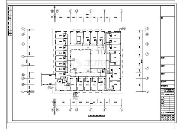 [江西]多层综合楼公共建筑空调通风及防排烟系统设计施工图-图二