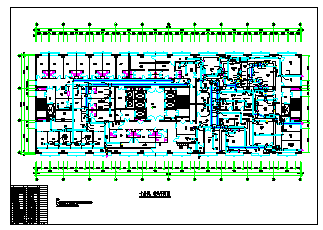 [北京]洁净手术室空调通风系统设计cad施工图纸