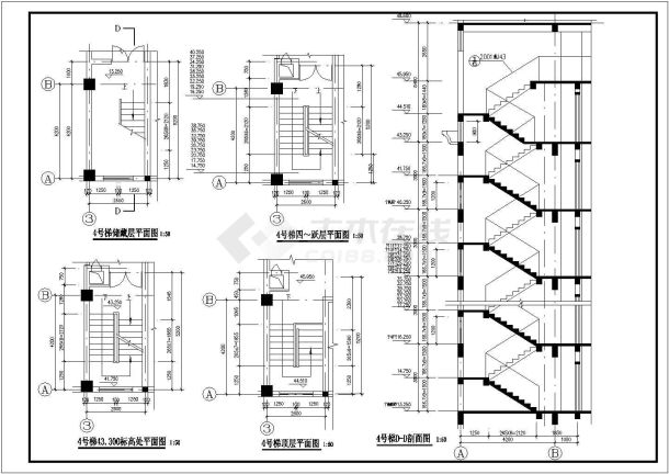 【苏州】某市中心高层住宅全套建筑施工设计cad图-图一