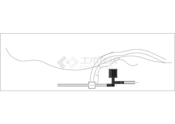 某景观亭屋规划设计cad建筑施工详图-图一