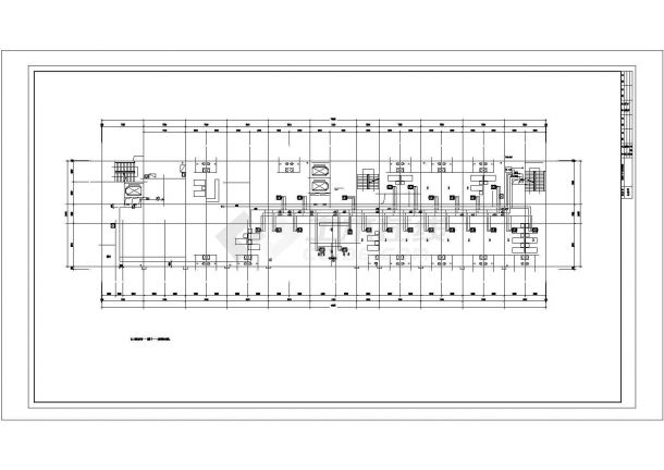 [湖北]多层门诊住院楼空调通风及防排烟系统设计暖通施工图（大院出品）-图二
