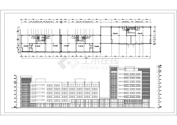 多层研发中心全套建筑设计施工图-图二