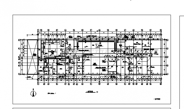 厂房设计_2套单层钢架车辆厂房建筑设计施工cad图纸-图二