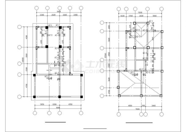 最新整理的CAD设计剪力墙结构大样图-图一