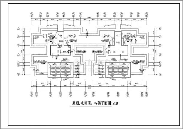 江西省南昌市某人才公寓住宅施工设计CAD图-图二