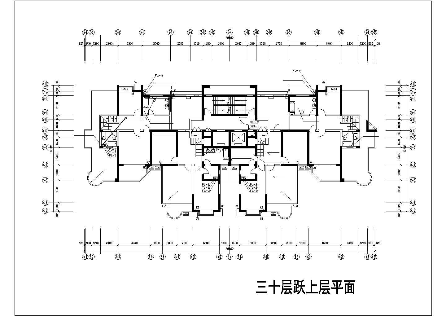 某高层高档住宅楼生活给排水详细方案设计施工CAD图纸