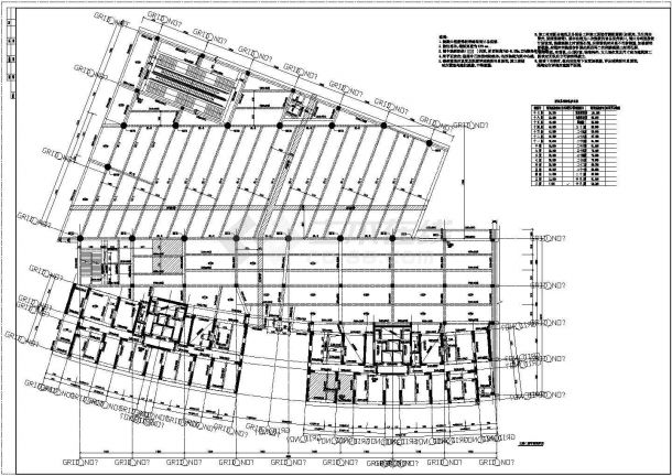多层欧式住宅全套建筑结构设计施工图-图二