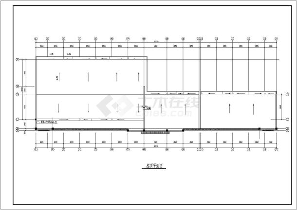 市级小学教学楼建筑设计施工图纸-图二