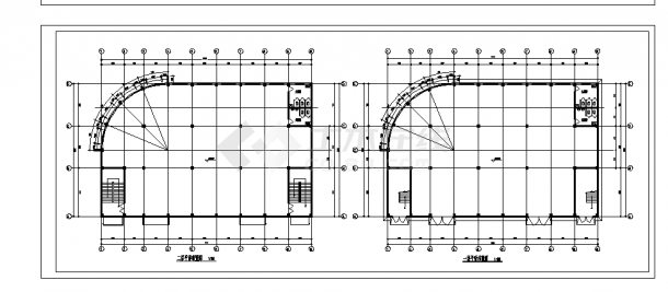 厂房设计_2套多层酒厂房建筑设计施工cad图纸-图二