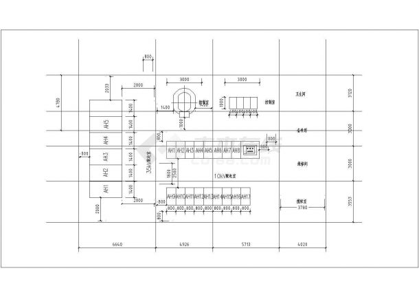 某大型厂区变配电工程设计cad全套电气施工图纸（含设计说明）-图一