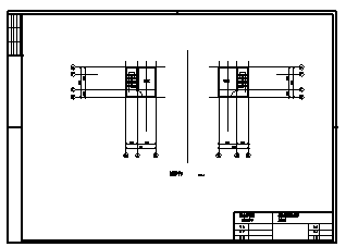 别墅设计_200平米某二层带阁楼连体别墅建筑方案设计cad图纸_图1