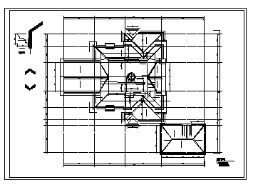 三层带夹层意大利风格独立别墅建筑设计cad图(带地下室设计，共十张)-图一