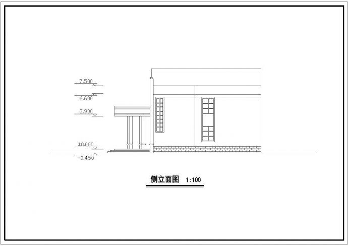  2层1202.1平米汽车客运站设计_图1