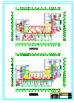 某南塔楼电气设计CAD施工图-图二