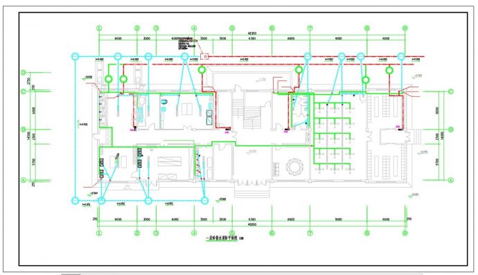 [辽宁]食堂给排水消防设计CAD施工图_图1