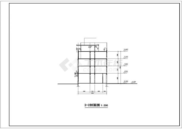 某四层框架结构长途汽车客运站设计cad全套建筑施工图（甲级院设计）-图一