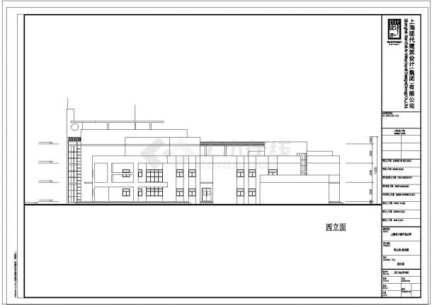 5239平米3层幼儿园教学楼建筑设计施工cad图纸，共十三张-图二