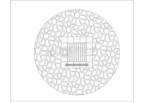 某现代风格泳池设计cad建筑施工详图-图二