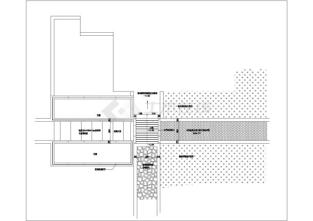 某水景广场规划设计cad施工详图-图二