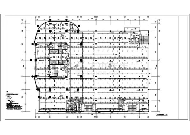湖南高层办公楼给排水消防CAD施工图-图二