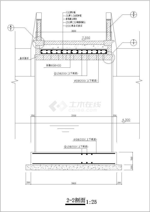 南秀桥设计cad建筑施工详图-图一