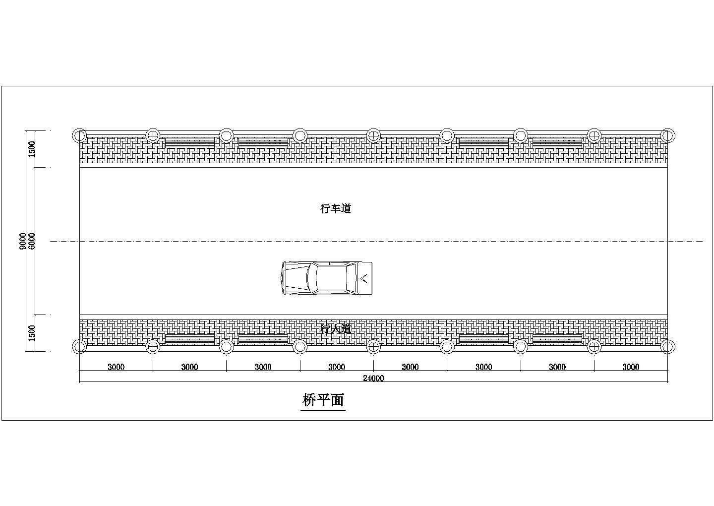 某公路大桥设计cad建筑施工详图