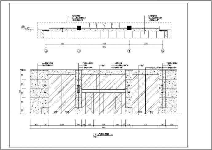 某医院工装施工设计CAD图纸（可参考用于建筑设计）_图1