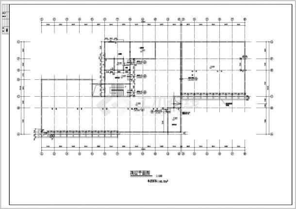 浙江省瑞安市某某医院建筑施工设计CAD图纸-图一