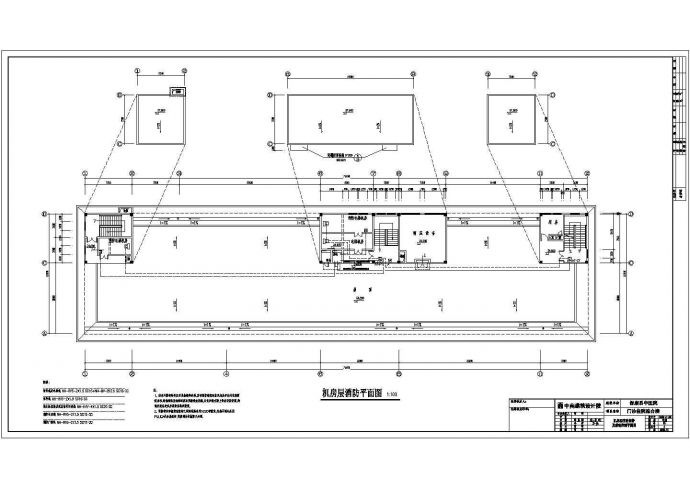 永康市第二人民医院住院楼消防平面设计CAD图纸_图1