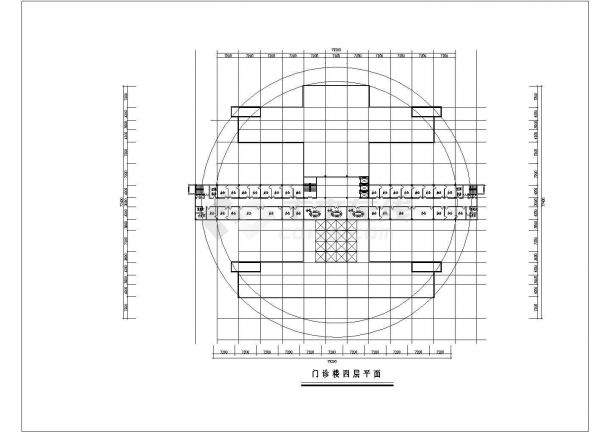 江西省南昌市某中医院方案施工设计CAD图纸-图一