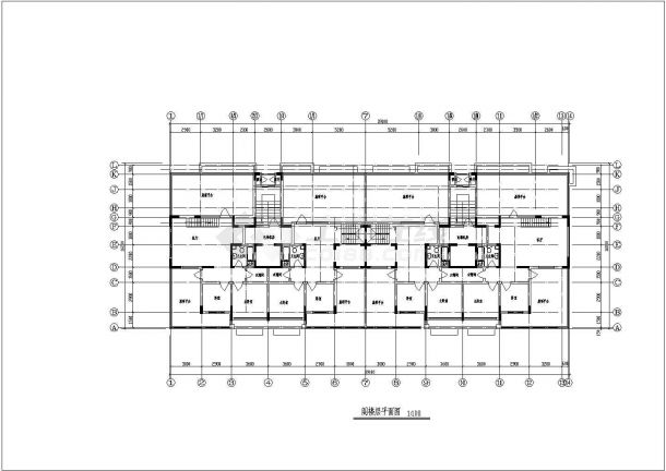 首开紫郡小区3栋小高层住宅扩初设计CAD图纸-图一