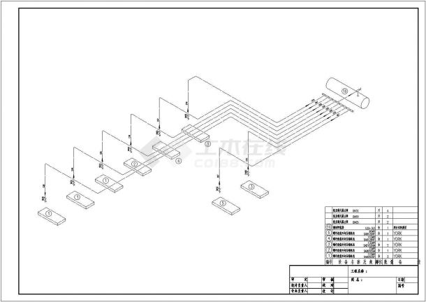 哈尔滨市某冷饮制造厂内部大型冷库氨系统设计CAD设计图-图一