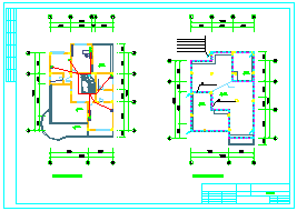 某整套别墅电气CAD施工图纸