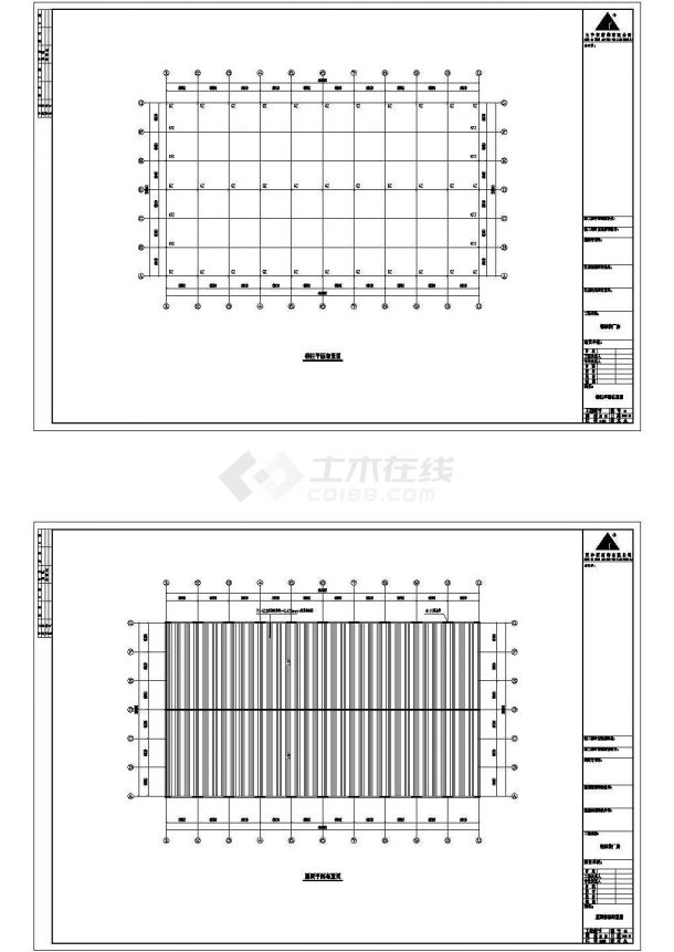 浙江65x36米工程CAD图纸-图二